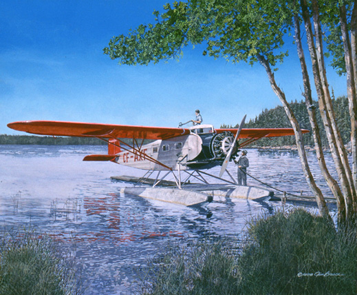  painting by jim bruce aviationartists